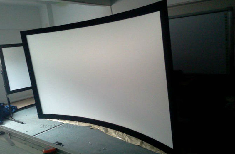 Curved fixed screen picture 4