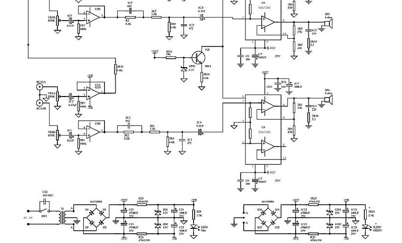 Схема microlab a 6201