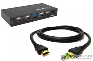 Как выглядит HDMI кабель и разьем