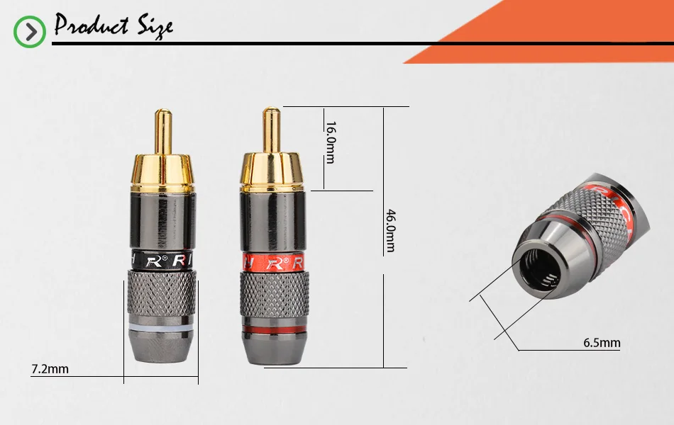 Установка разъема rca