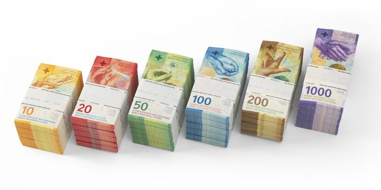 Новая серия швейцарских франков
