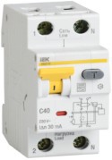 Автоматический выключатель дифференциального тока АВДТ 32 IEK®