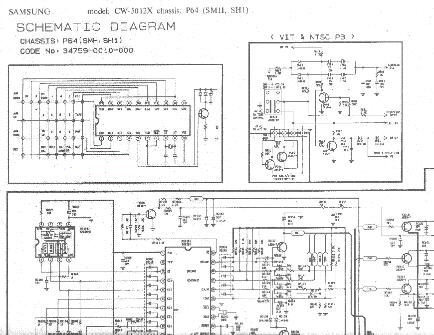 Cs 21z55zqq схема