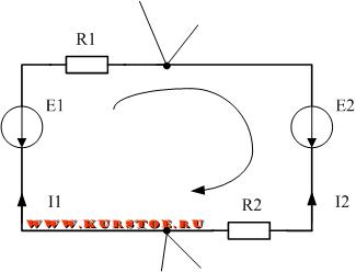 Схема второй закон кирхгофа
