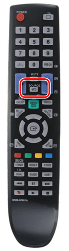 Пример пульта с кнопкой Source