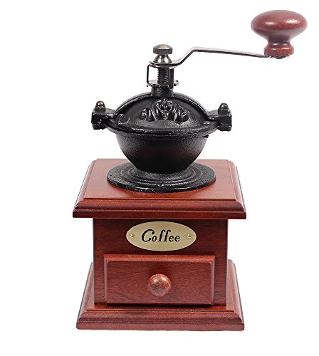 Best antique coffee grinder with manual crank