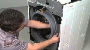 Как заменить манжету люка стиральной машины