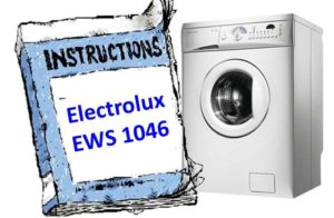 инструкция к Electrolux EWS 1046