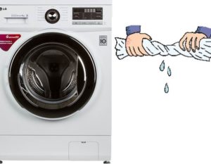 Почему стиральная машина LG плохо отжимает белье