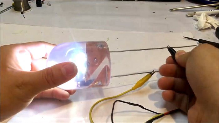 Как сделать огромный светодиод LED