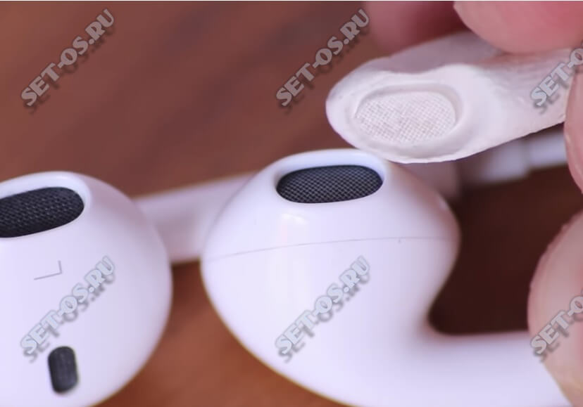 чистка apple airpods от серы