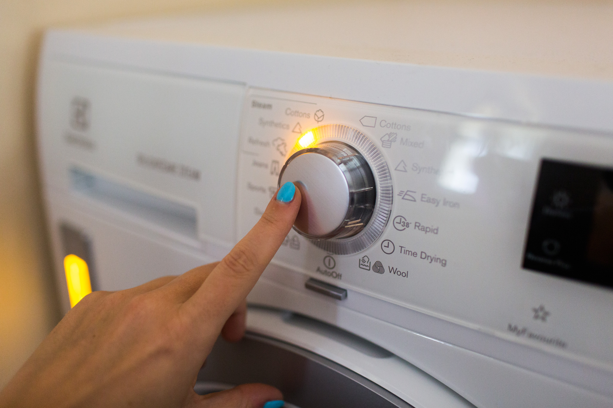 символы управления стиральной машиной
