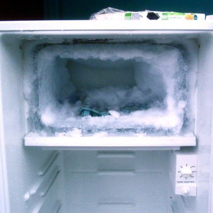 Морозилка однокамерного холодильника
