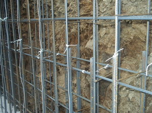 Укладка провода пнсв для прогрева бетона
