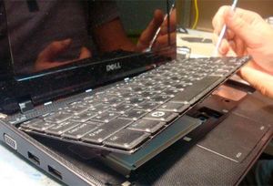 Способ чистки клавиатуры