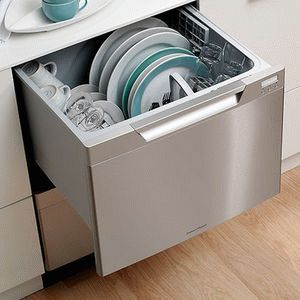 Удобная встроенная посудомоечная машина