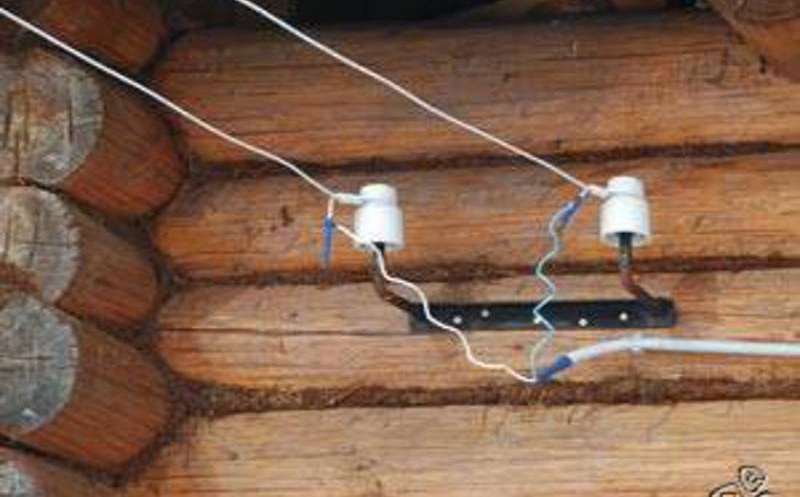Электричество в деревянном доме