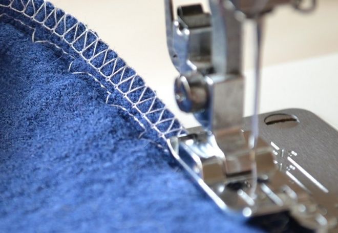 Как шить потайным швом на швейной машинке