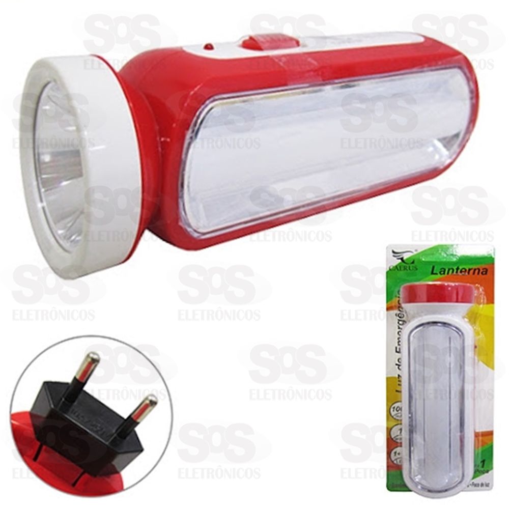 Lanterna LED e Luz De Emergncia 14 LEDs Caerus crs-3221