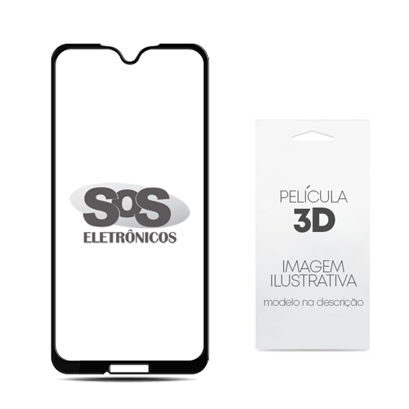 Pelcula 3D Preta Samsung M21S