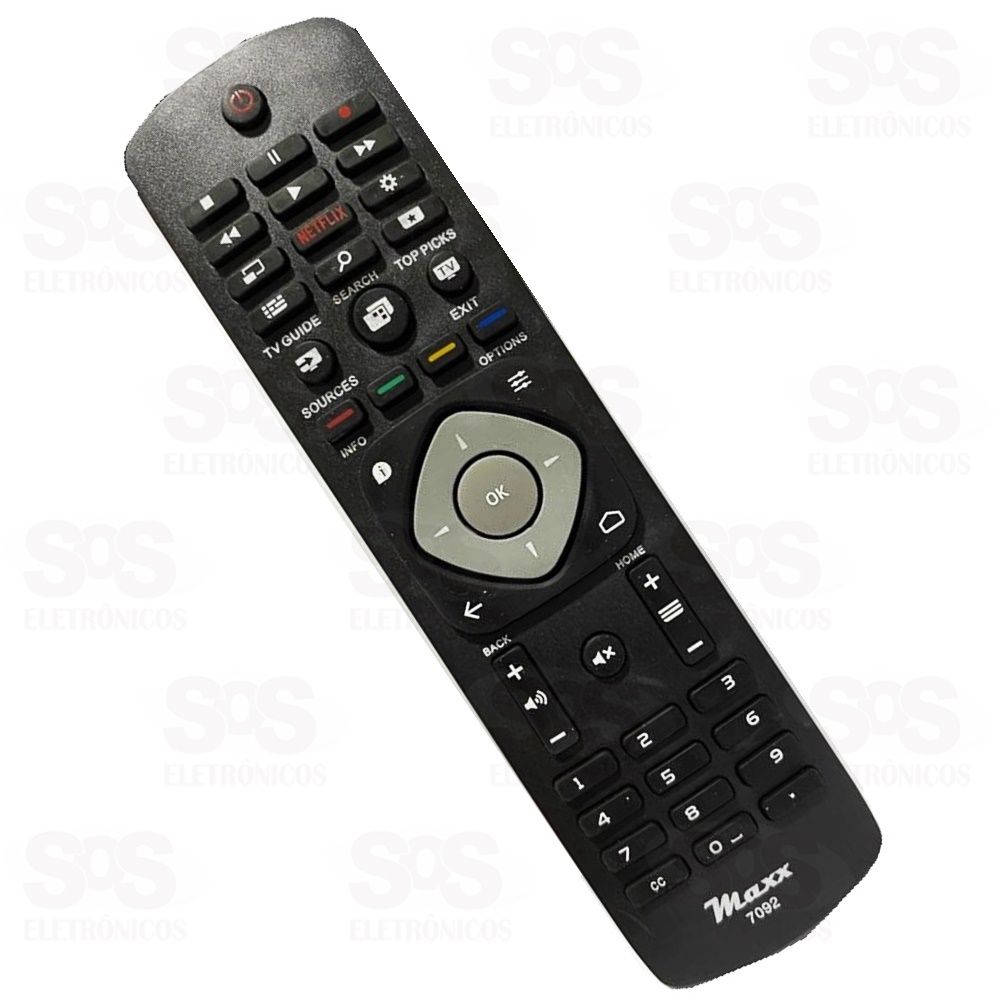 Controle Remoto Philips Top Picks Maxx-7092 KA-3860