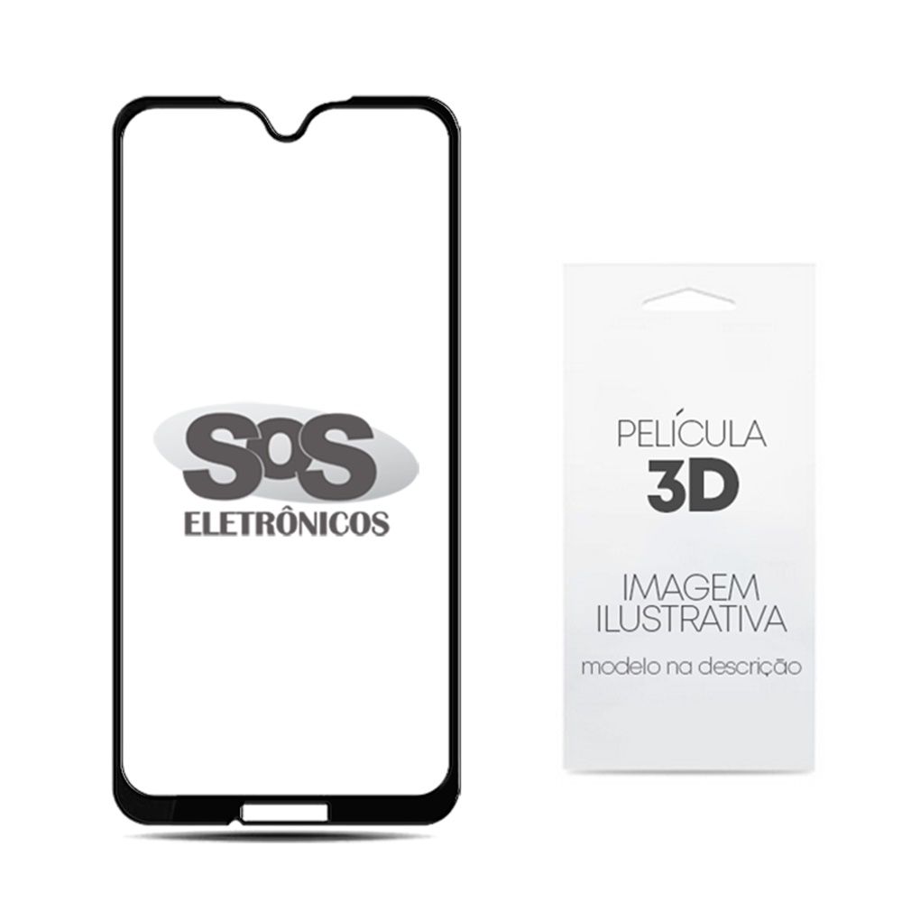 Pelcula 3D Preta Iphone XS/11 Pro