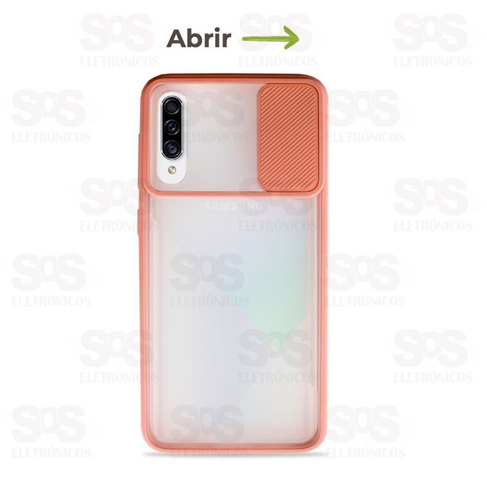 Capa Com Proteo De Cmera Transparente Fosca Xiaomi Note 9S Cores Variadas