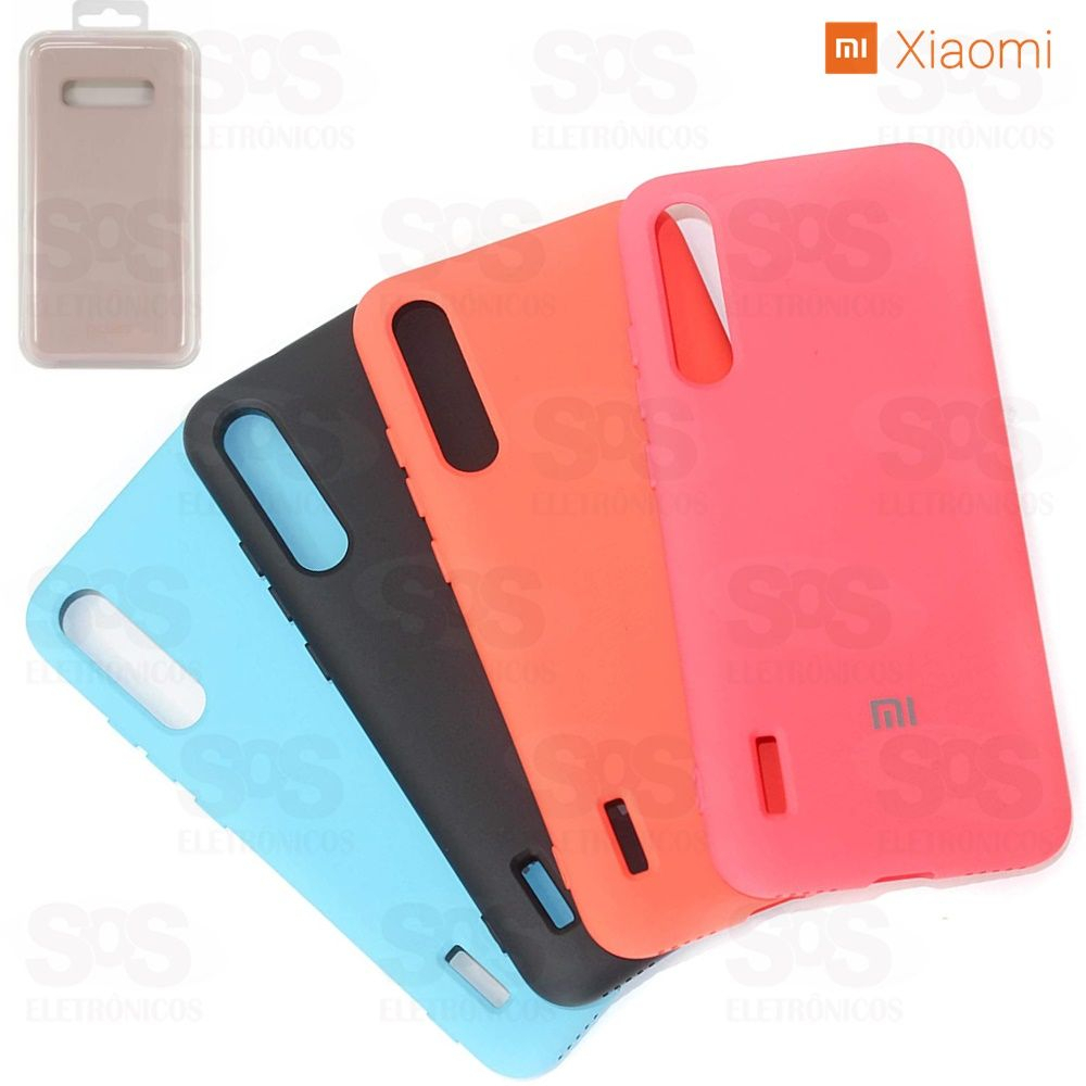 Case Aveludada Blister Xiaomi Mi  9A Cores Variadas