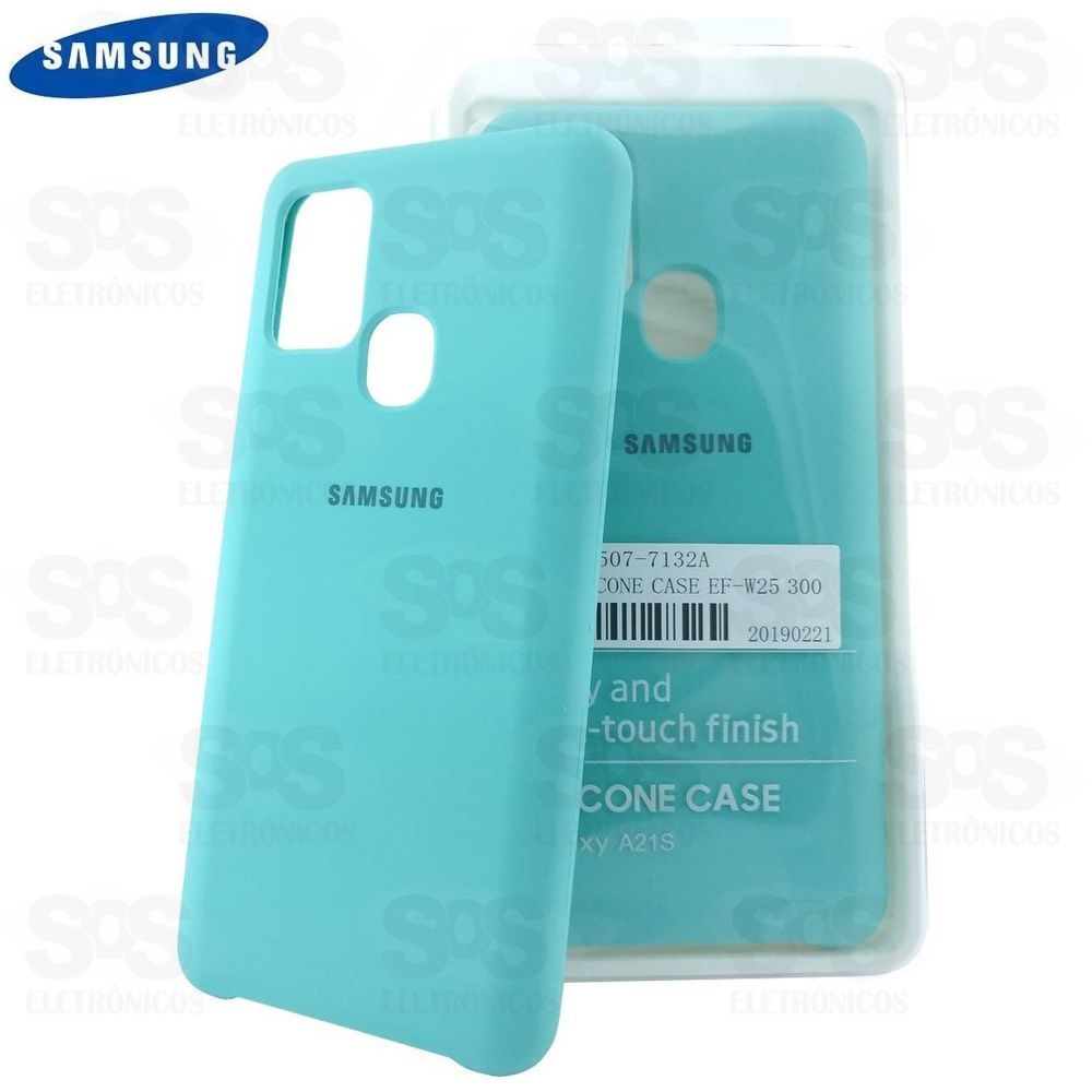 Case Aveludada Blister Samsung S21 FE Cores Variadas 