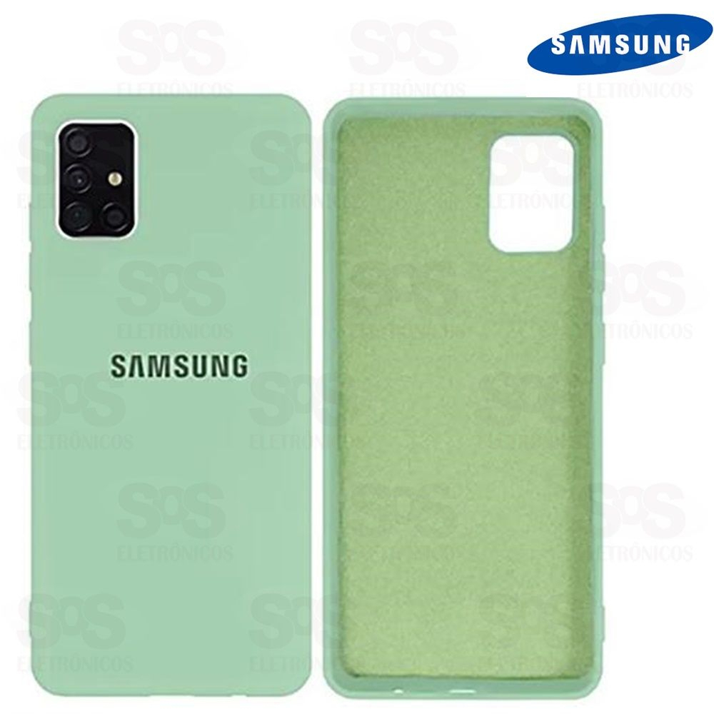 Case Aveludada Samsung M31S Cores Variadas Embalagem Simples 