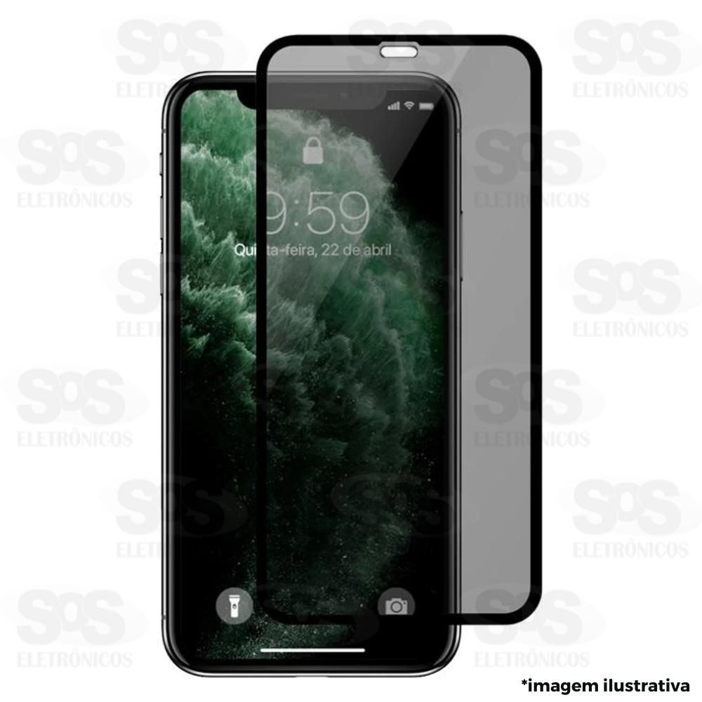 Pelcula De Privacidade 3D Preta Iphone 7/8 Plus