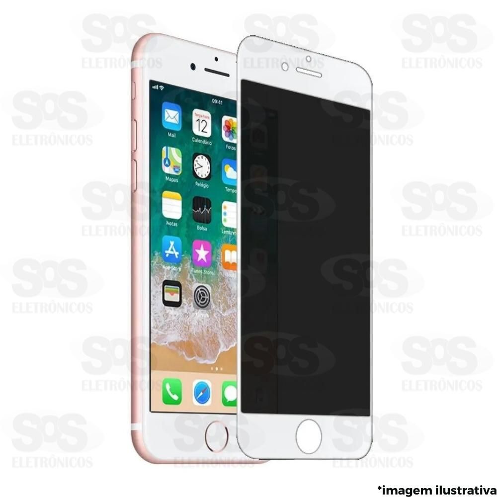 Pelcula De Privacidade 3D Branca Iphone 7G/8G