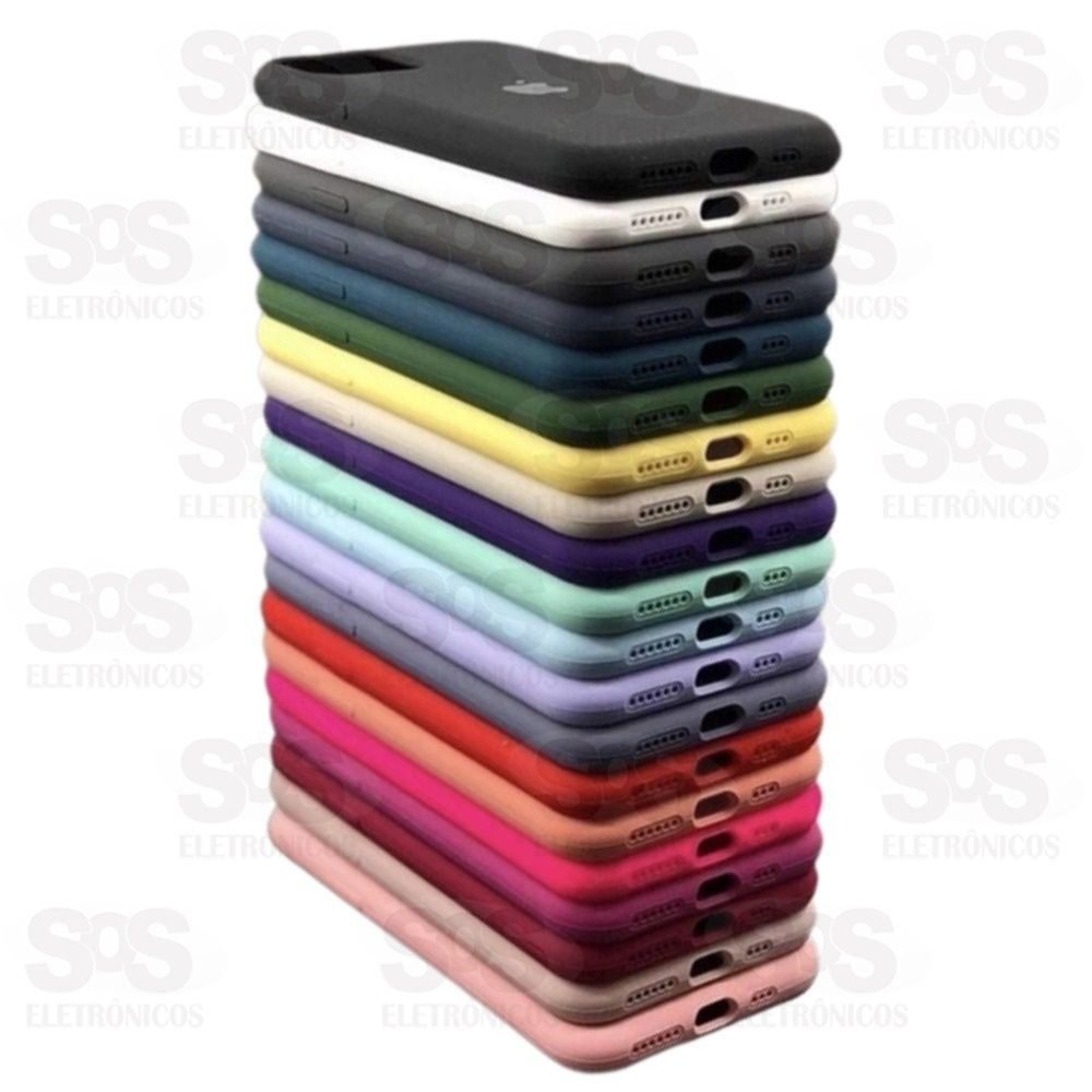 Case Aveludada Motorola M52 5G Cores Variadas Embalagem Simples