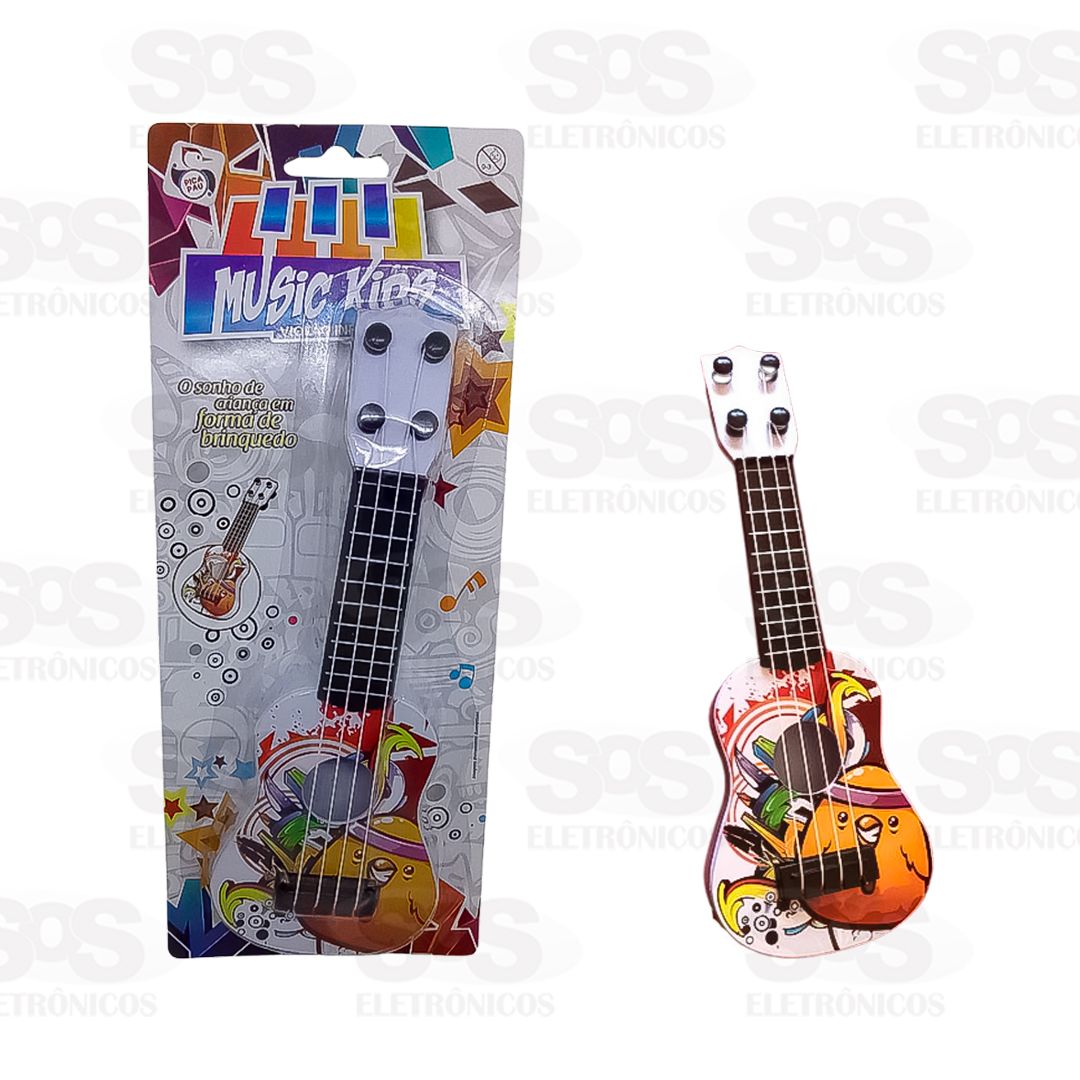 Violo De Brinquedo Music Kids Pica Pau PI3900