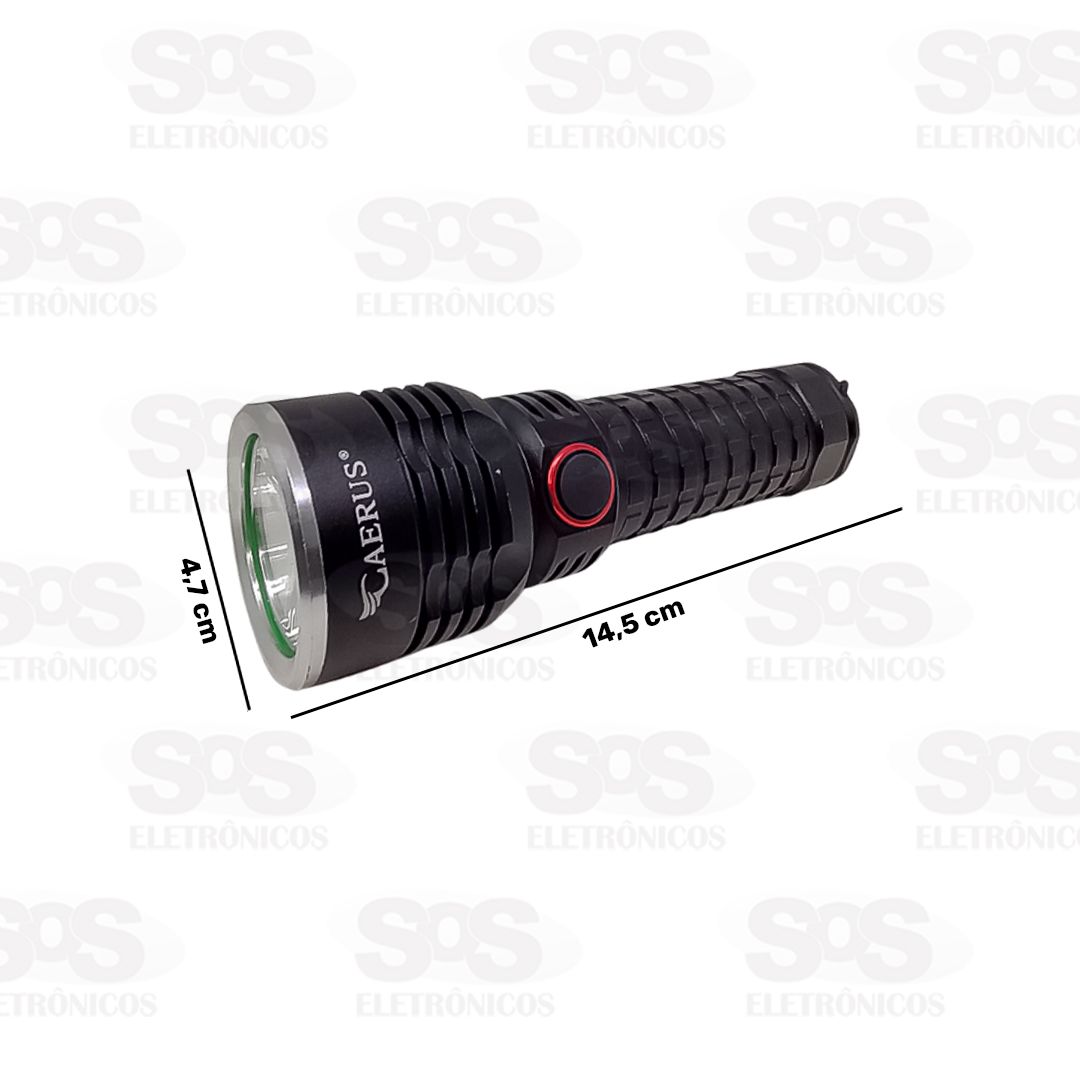 Lanterna Ttica de Led Recarregvel Caerus CRS-809