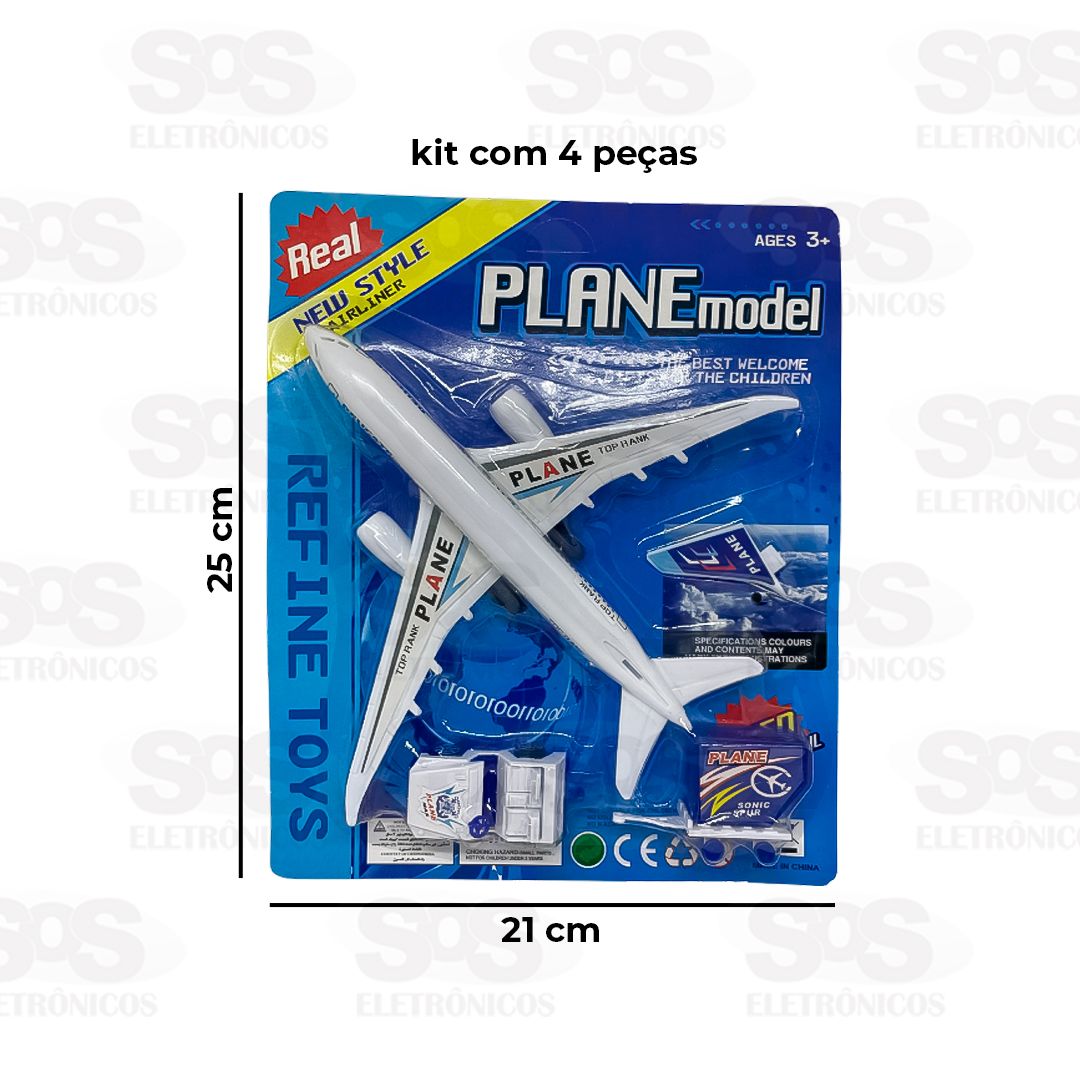 Avio De Frico Super Plane 4 Peas Pica-Pau PI-3705