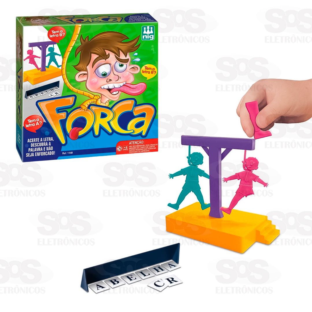 Jogo da Forca Nig Brinquedos 1140