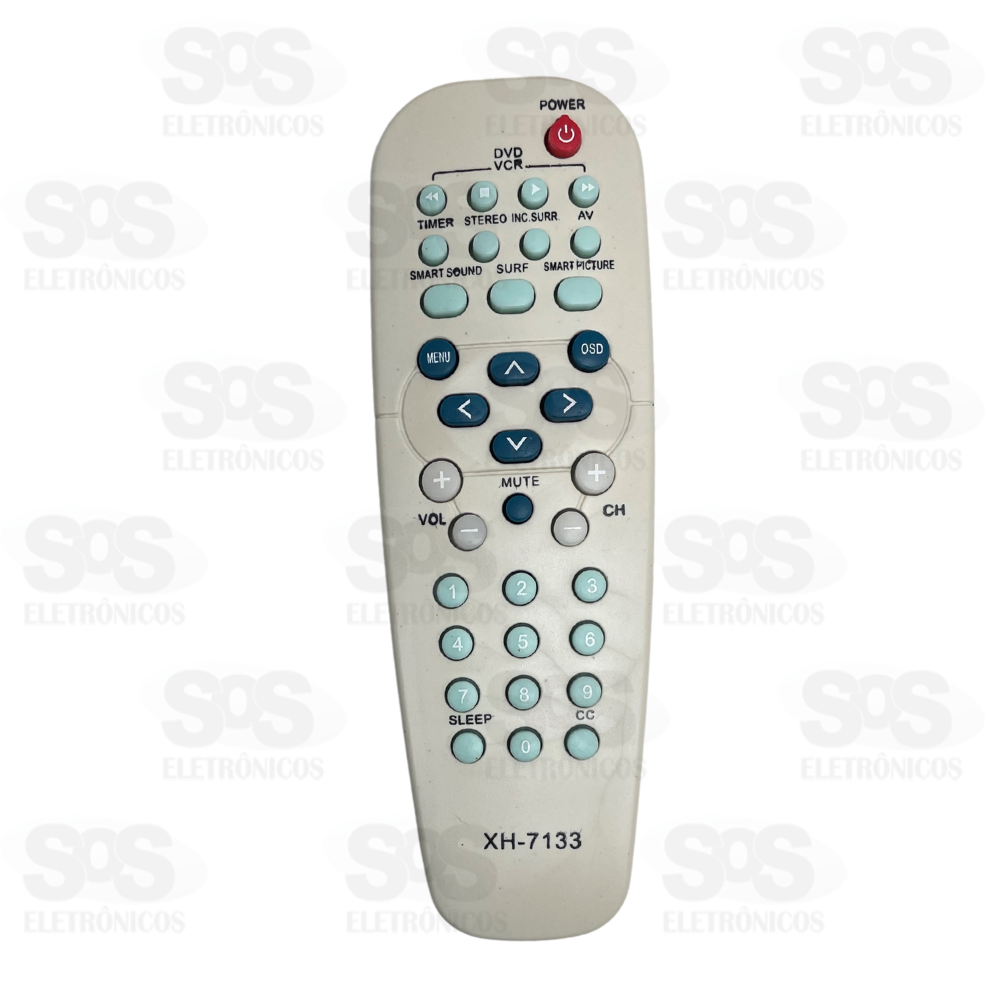 Controle Remoto Philips Tubo XH 7133