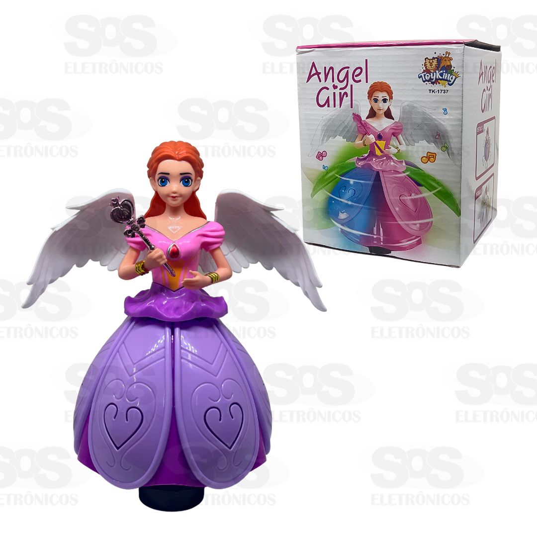 Boneca Angel Girl Bate e Volta Com Luzes TK-1737