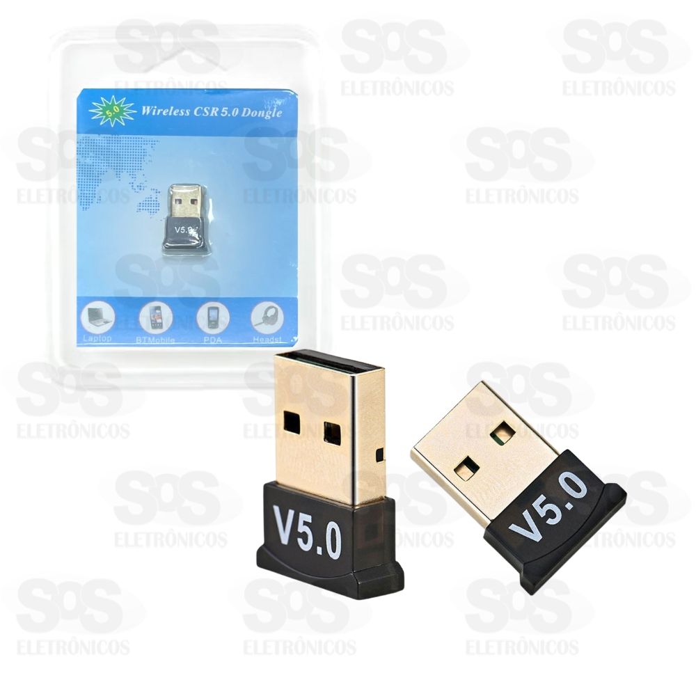 Adaptador Sem Fio Bluetooth 5.0 XK-07