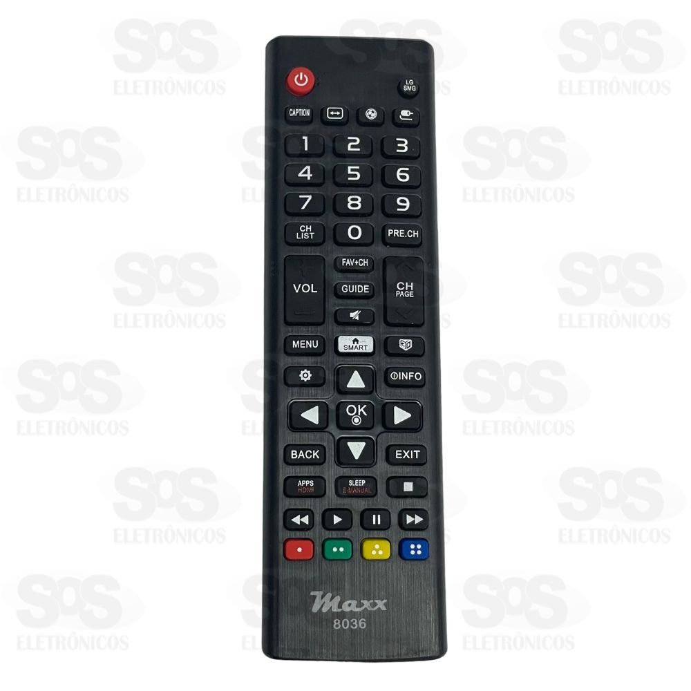 Controle Remoto LG Smart Maxx 8036