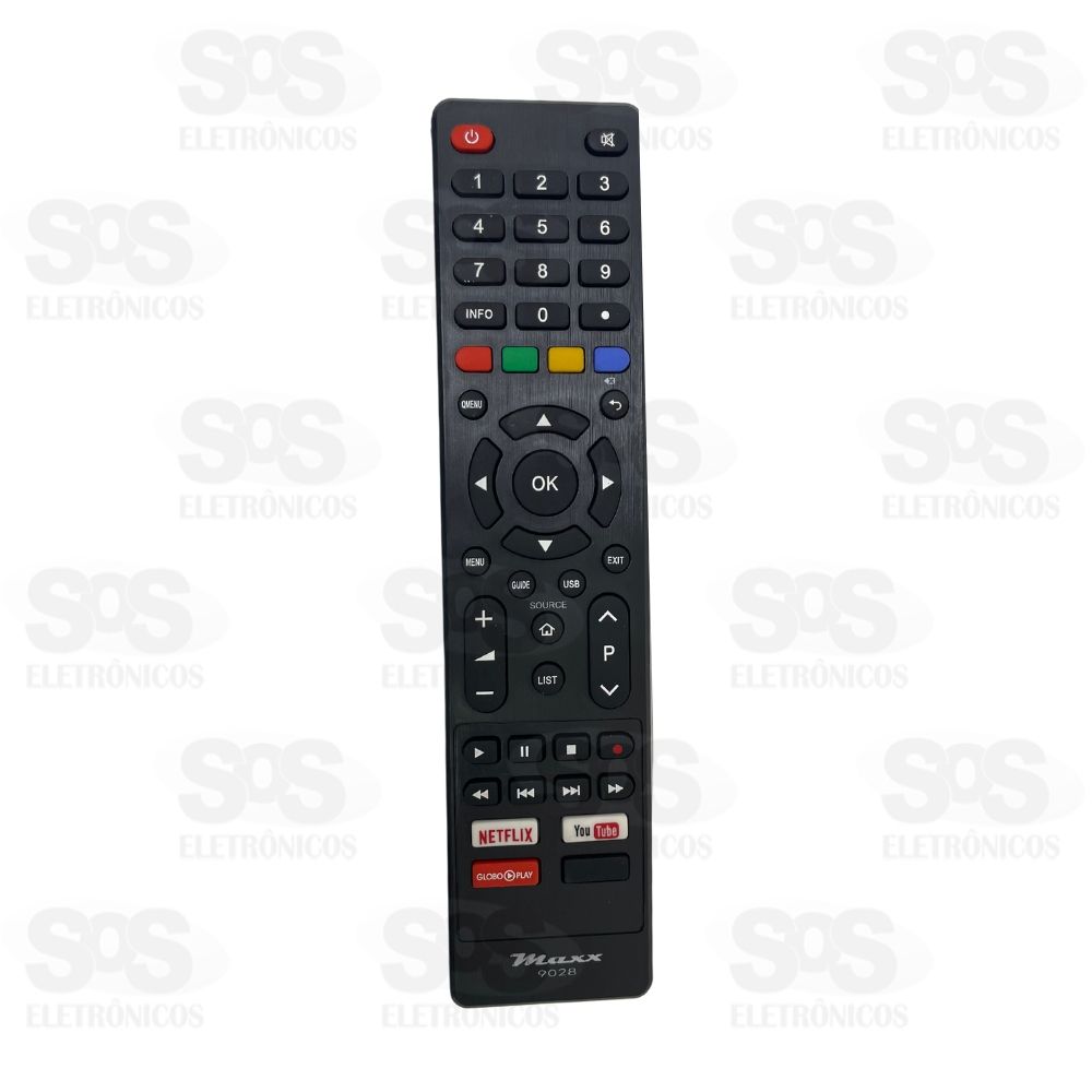 Controle Remoto TV Philco Netflix Maxx 9028