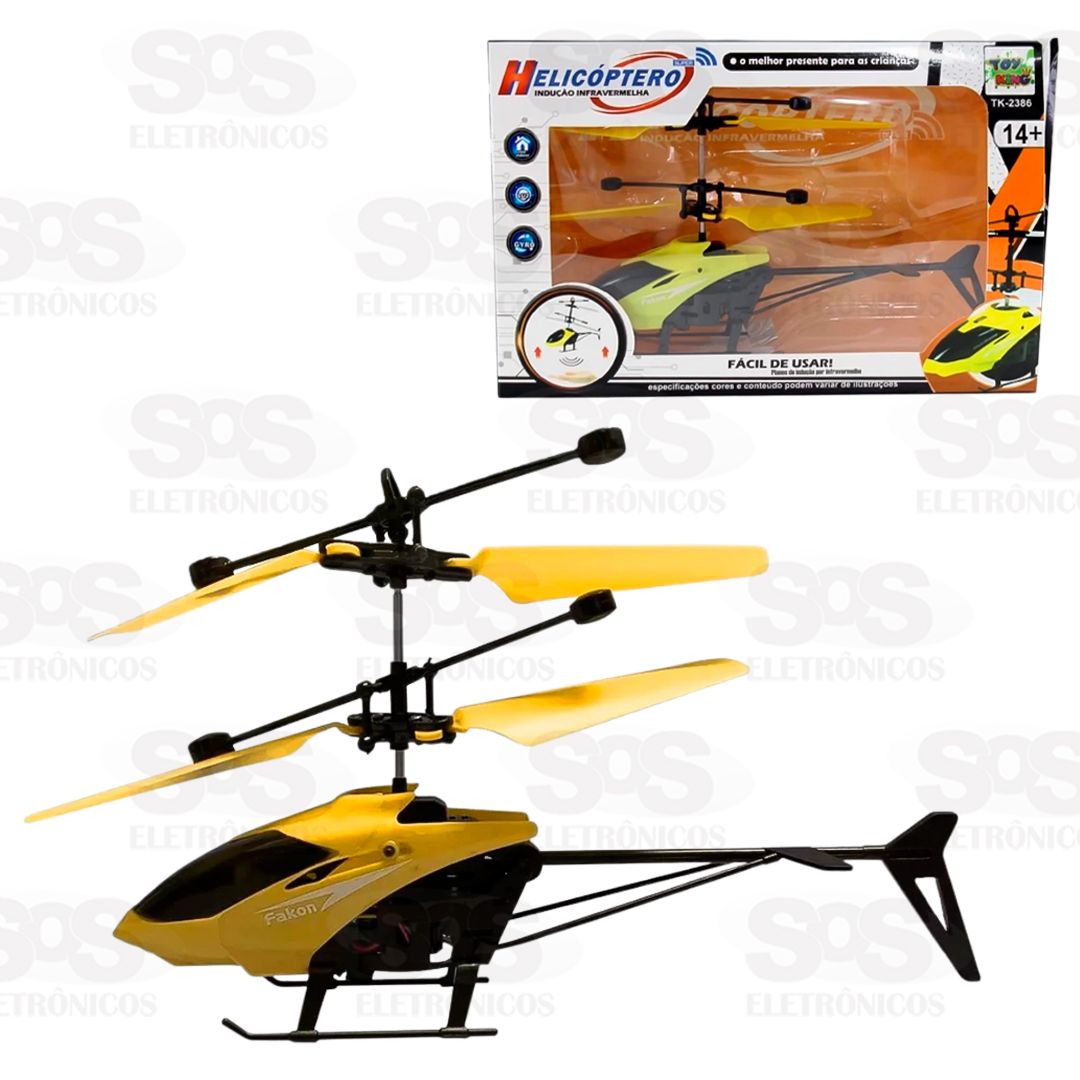 Brinquedo Helicptero Por Induo Toy King TK-2386