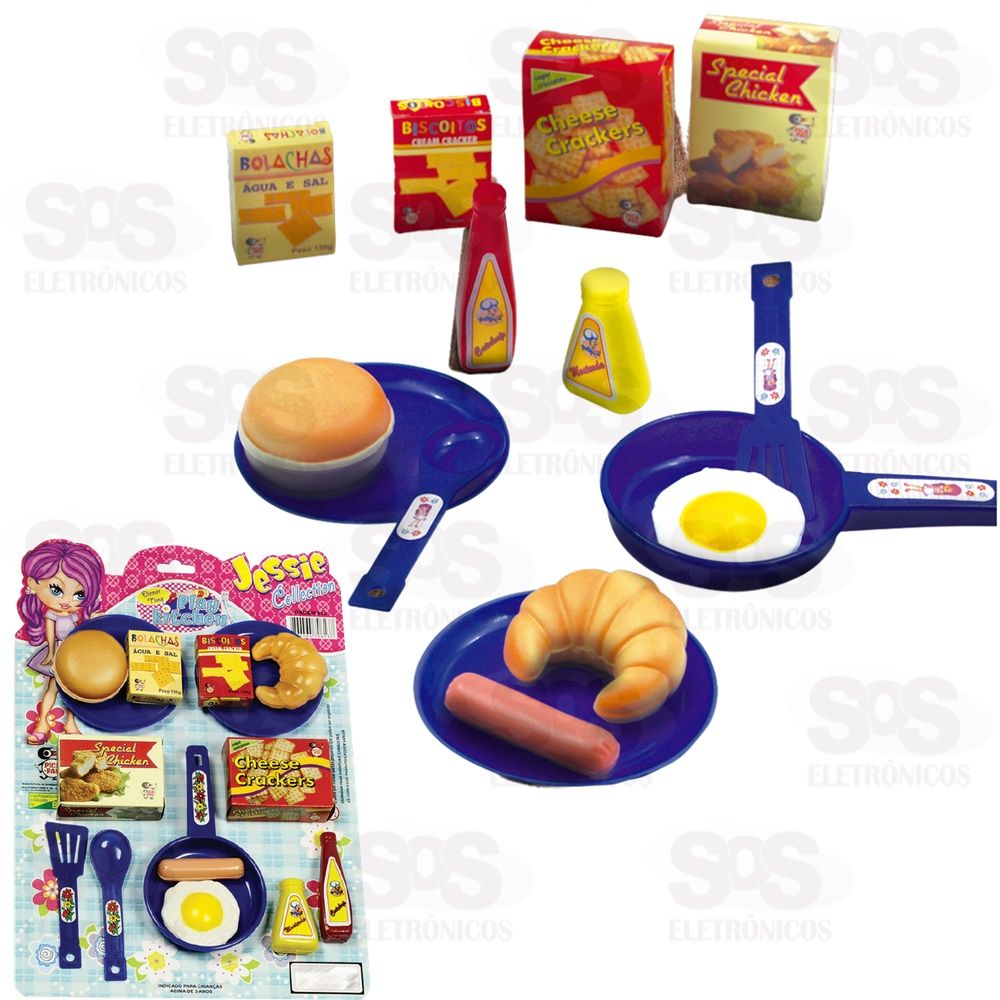 Kit Cozinha Hora do Jantar Jessie 15 Peas Pica Pau 613