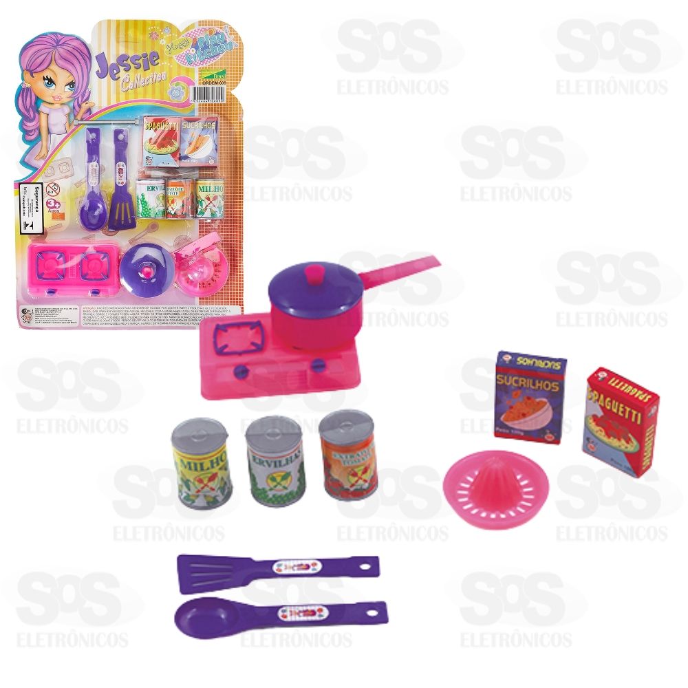 Kit Cozinha Feliz 10 Peas Jessie Pica Pau 609