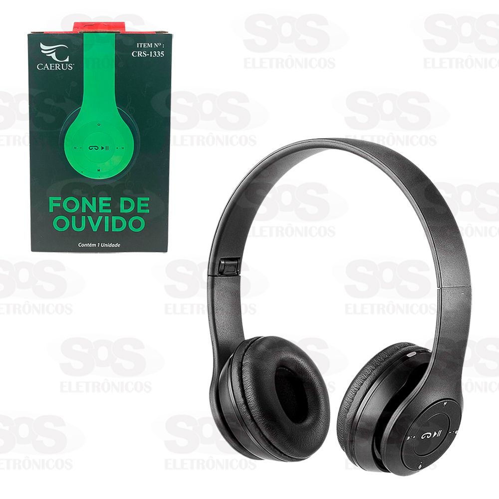 Fone De Ouvido Bluetooth Recarregvel Caerus CRS-1335