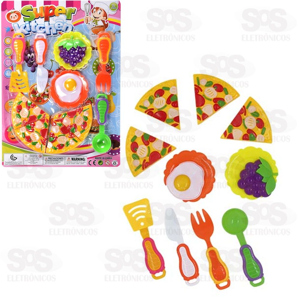 Kit Master Pizza 12 Peas Pica-Pau 3824