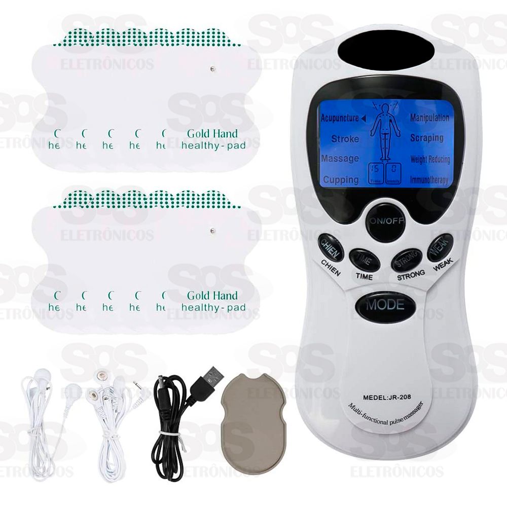 Massageador Muscular Digital 15 Nveis B-Max BM-F926