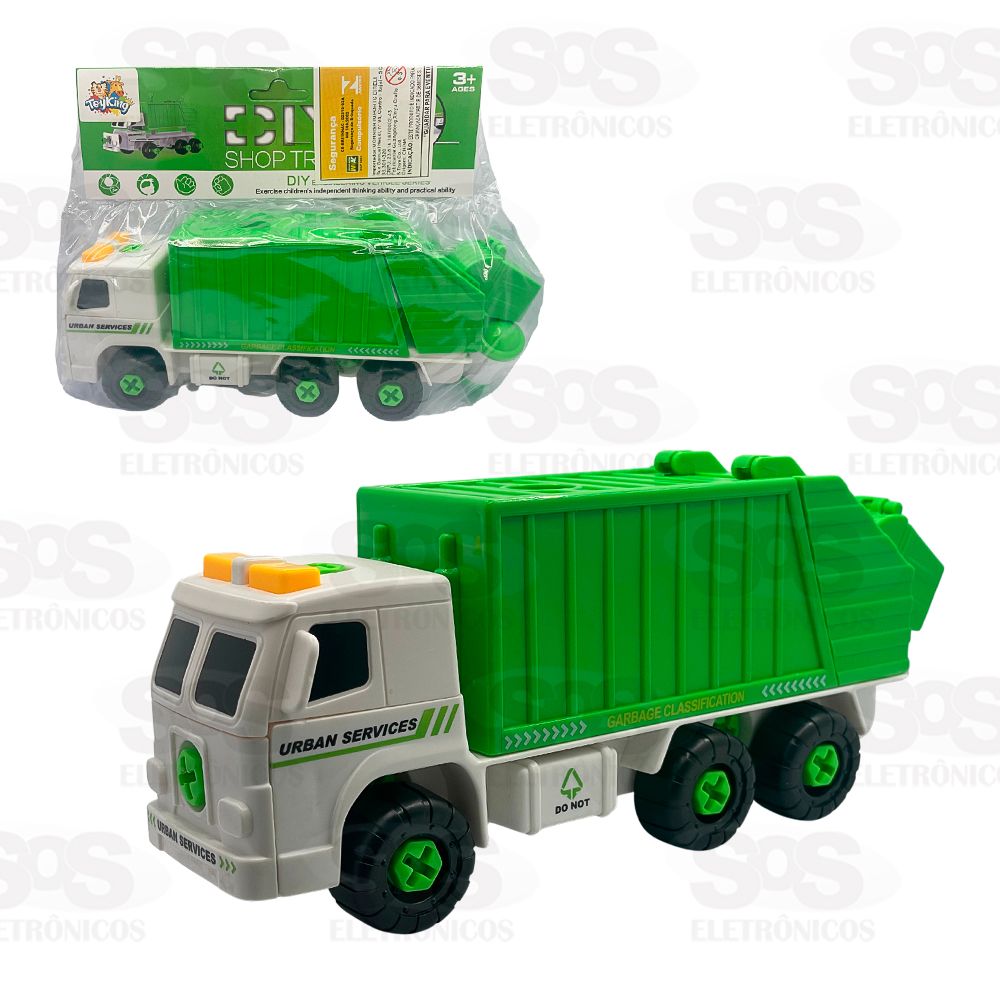 Caminho Sortidos Monta e Desmonta Toy King TK-AB3278