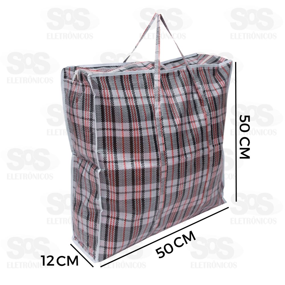 Sacola Multiuso Nylon 50x50x12cm Caerus CRS-6130